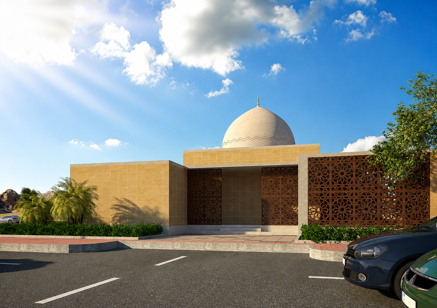 Prayer Hall at Harbours Oman — Oil & Gas Infrastructure